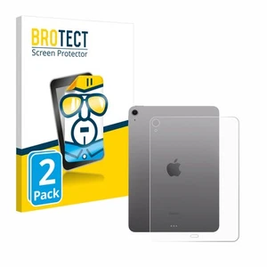 2x Display Schutz Folie für Apple iPad Air 11" 2024 (Rückseite) Zubehör Tr - Photo 1/6