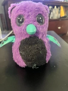 HATCHIMALS Glitzy Bearakeet GLITTERING GARDEN Interactive Exclusive Purple J8 - Picture 1 of 9