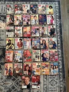 38 issues TV Guide 1985-2002 - Mostly 1989 - Cheers, Cosby, Family Ties, Oprah - Picture 1 of 10