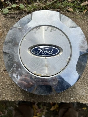 2009 2010 FORD F150 18" wheel chrome / brushed aluminum center cap 9L34-1A096-CB — 第 1/4 张图片