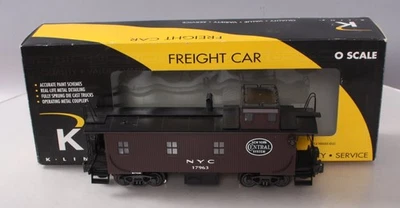 K-Line K616-1751 O Gauge New York Central Woodside Cupola Caboose #17963 w/Smoke - Image 1 of 4
