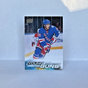 2022-23 Upper Deck Young Guns Hockey Rookie RC #214 Braden Schneider - Picture 1 of 2