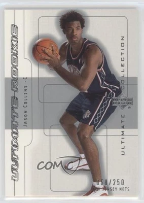 2001-02 Upper Deck Ultimate Collection /250 Jason Collins #74 Rookie RC - Image 1 of 2