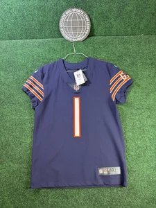 Nike Vapor Elite Mens Chicago Bears Jersey Size 40 Medium Fields #1 NFL On Field - Picture 1 of 7