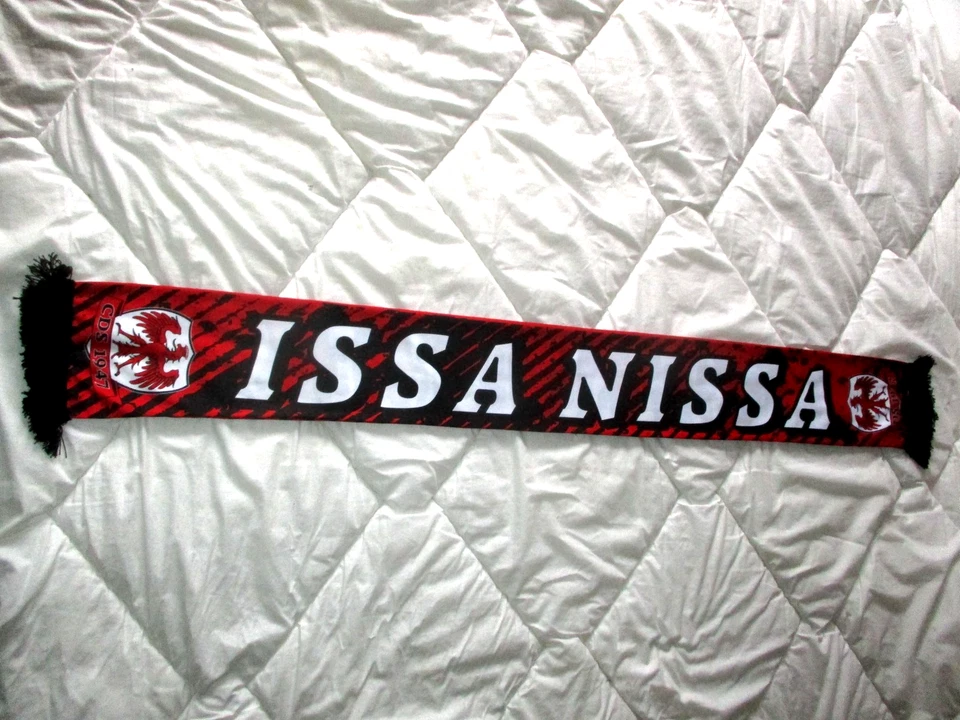 echarpe sciarpa scarf ISSA NISSA OGC NICE SUPPORTERS CLUB DES SUPPORTERS 1947 - Photo 1/3