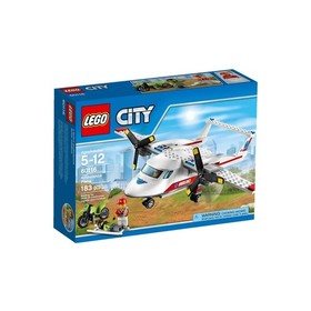 LEGO City Ambulance Plane 60116 w/Instructions (No Box - USED)