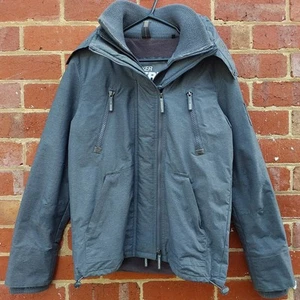 SUPERDRY Arctic The Wind Attacker Hooded Fleece Lined Zip Jacket - Size Medium - Picture 1 of 7