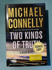 Michael Connelly Signed First Edition 'TWO KINDS OF TRUTH' Book - Bild 1 von 9