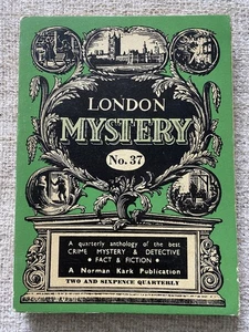 LONDON MYSTERY MAGAZINE #37 Pulp 1958 British - Picture 1 of 2