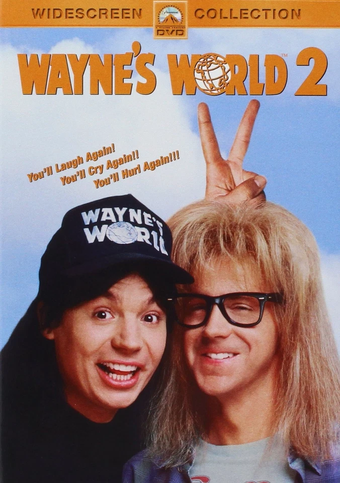 Wayne's World 2 (DVD) Mike Myers Dana Carvey Tia Carrere Jennifer Miller - Image 1 of 1