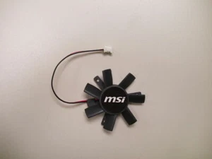 Cooler Fan For MSI GT440 N440GT Blizzard V5 GT430 Knife PLD05010S12L 45mm - Picture 1 of 3