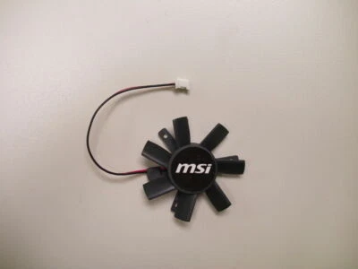 Cooler Fan For MSI GT440 N440GT Blizzard V5 GT430 Knife PLD05010S12L 45mm - Image 1 of 3