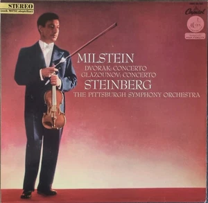 Nathan Milstein, de Burgos: Glasunov & Dvorak - Violinkonzerte / Kapitol - Bild 1 von 3