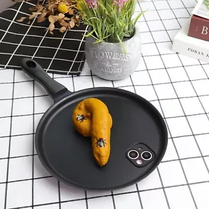 3D Funny Frying Pan Phone Case Cover For iPhone 14 Pro Max - Picture 1 of 4