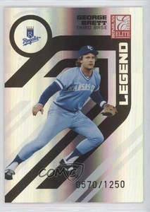 2005 Donruss Elite Legends /1250 George Brett #159 HOF
