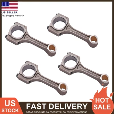 4x Connecting Rod Fits for 2010-18 Kia Soul Rio Hyundai Accent 1.6L 23510-2B010 - Image 1 of 4