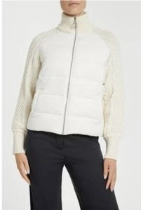 Anatomie Kit Ivory Puffer Jacket for Women Size Large - Picture 1 of 12