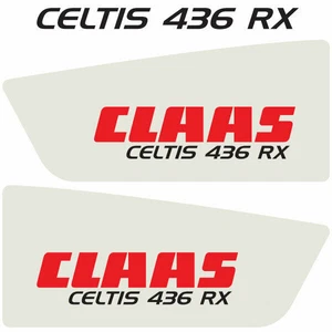 Claas CELTIS 436 RX Traktor Aufkleber Aufkleber Adesivo Aufkleber Set