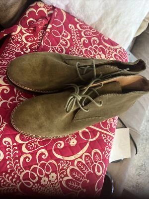 Botas de gamuza verde Madewell talla 5,5 Foto 1 de 3