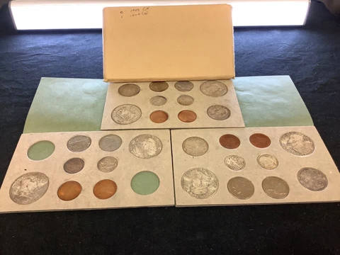 1949 P-D-S Original US Silver Double Mint Set Cover