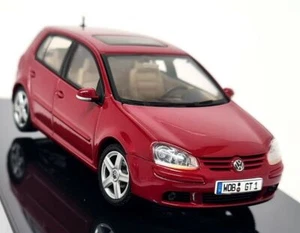 Autoart 1/43 - Volkswagen Golf Mk5 Red 5 Door 59776 Diecast Scale Model Car - Picture 1 of 5