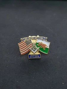 Pin masónico Oregon Do Good to All 2004 - esmaltado ci - Imagen 1 de 2