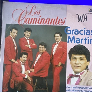 Los Caminantes / Gracias Martin / 12” Vinyl Record Lp - Imagen 1 de 4