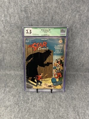 1948 DC COMICS ALL-STAR #40 CGC 3.5 - Image 1 of 2