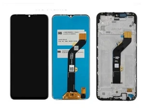 Do Tecno Spark 6 Go KE5 Nowy ekran dotykowy i wyświetlacz LCD Wyświetlacz i montaż ramki - Zdjęcie 1 z 3