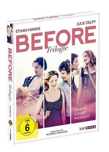 THE BEFORE TRILOGY / Sunrise, Sunset & Midnight / Delpy / Hawke* NEW RB Blu-ray - Bild 1 von 2