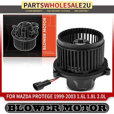 Soplador delantero HVAC calentador motor con rueda para Mazda Protege 1999-2003 Protege5 Foto 1 de 4