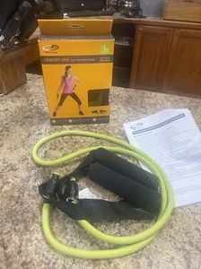Light Resistance Band Champion Performance Comfort Grip w/ Exercise Guide LARGE - Picture 1 of 7