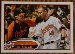 2012 Topps #176 Nolan Reimold Baltimore Orioles