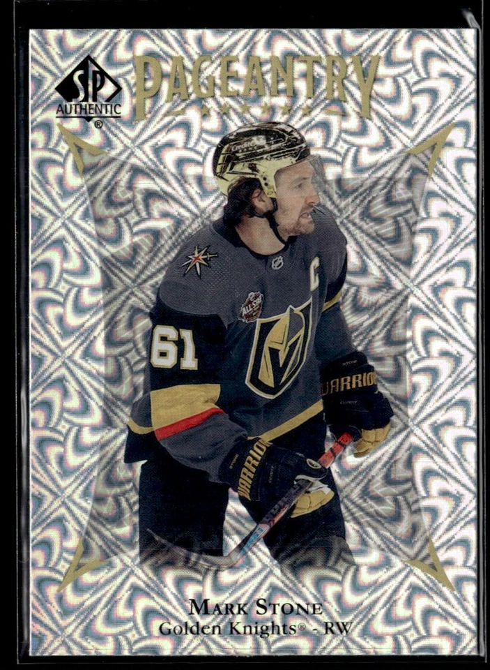 2021-22 Sp Authentic pageantry Mark Stone #P-32 H7R2D - Image 1 of 2