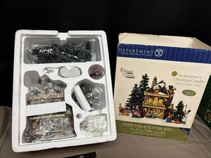 Department 56 "BECKINGHAM'S CHRISTMAS CANDLES" ~ Porcelain ~ #56-58748 - Picture 1 of 9