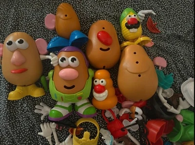 Mr & Mrs Potato Head Toy Bundle Includes Buzz Lightyear, veg head & Accessories  - Image 1 of 4