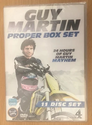 🌟GUY MARTIN🌟PROPER BOX SET🌟CH4🌟11 XDISC BOX SET🌟NEW& SEALED🌟UK🇬🇧SELLER🌟 - Image 1 of 4