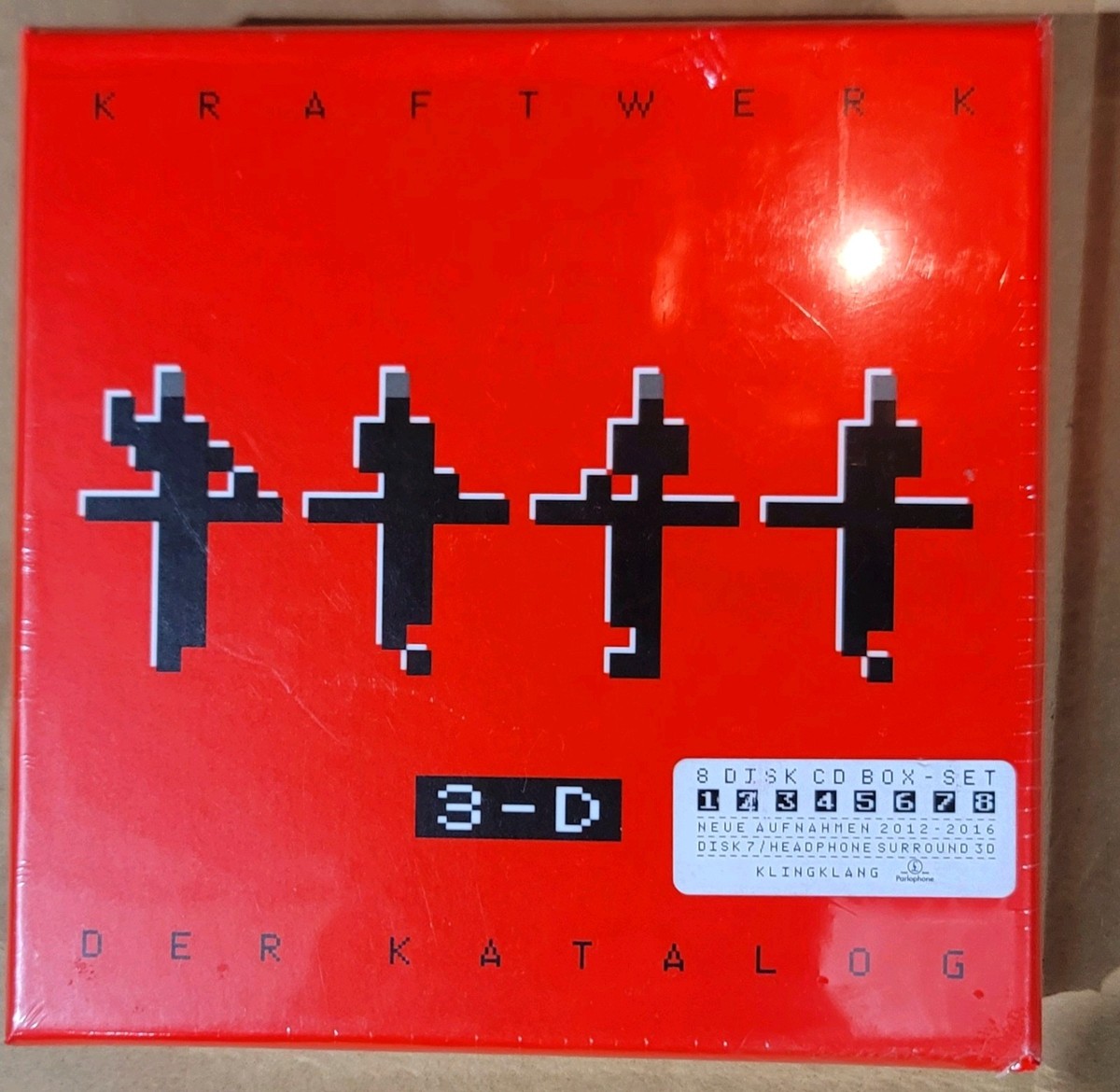 Kraftwerk Der Katalog ドイツ語版CD8枚組BOXセット Amazon.co.jp
