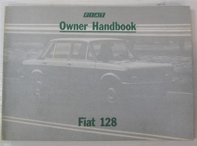 Manual del propietario de automóviles Fiat 128 febrero 1978 #603.05.510 II-1978 6 000 Foto 1 de 4