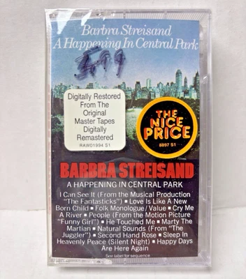 Barbra Streisand - A Happening In Central Park - Cassette - Mint, SEALED - Image 1 of 3