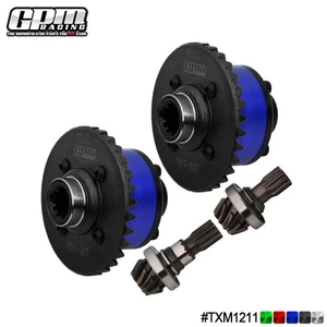 GPM Carbon Steel +7075 Alu F & R Complete Differential For TRAXXAS X-Maxx XRT - Picture 1 of 14