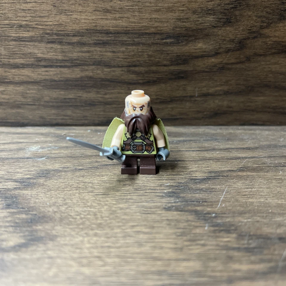 Lego Dwalin the Dwarf minifigure Lord Of The Rings Hobbit 79003 - Image 1 of 4