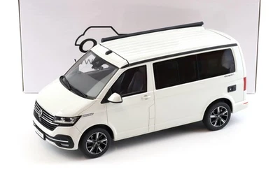 1:18 OTTO Mobile OT488 VW T6.1 California Ocean Candy Bianco 2021 - Immagine 1 di 4