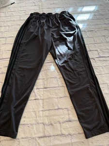 Adidas 2XL Black On Black Track Pants, Adidas Primegreen 2XL Track Pants - Picture 1 of 13