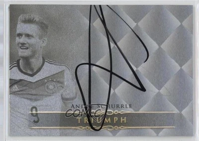 2015 Futera Unique Triumph Auto /20 Andre Schurrle #TR34 Auto - Image 1 of 2
