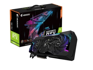 GIGABYTE AORUS GeForce RTX 3080 Ti Master 12G scheda grafica, GV-N308TAORUS M-12GD - Foto 1 di 9