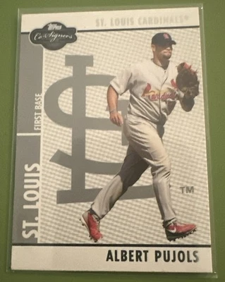2008 Topps Co-Signers Albert Pujols(no Co-signer)card #070 St. Louis Cardinals - Image 1 of 4