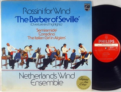 PHILIPS PROMO 1977 Rossini for Wind BARBER OF SEVILLE Netherlands Winds 9500 395 - Image 1 of 4
