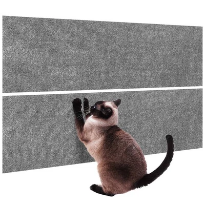  2 Pcs Tapis Escalade Chat Griffoir Pour Auto-adhésif Pad À Gratter - Photo 1/4