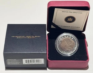 2010 $4 Fine Silver Coin - Dinosaur Collection "Dromaeosaurus" - RCM Collectable - Picture 1 of 2